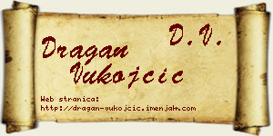 Dragan Vukojčić vizit kartica